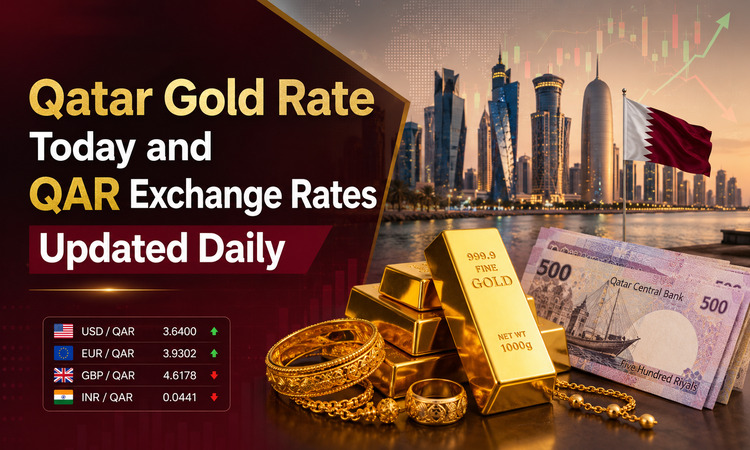 Qatar Gold Rate Today and QAR Exchange Rates Updated Daily